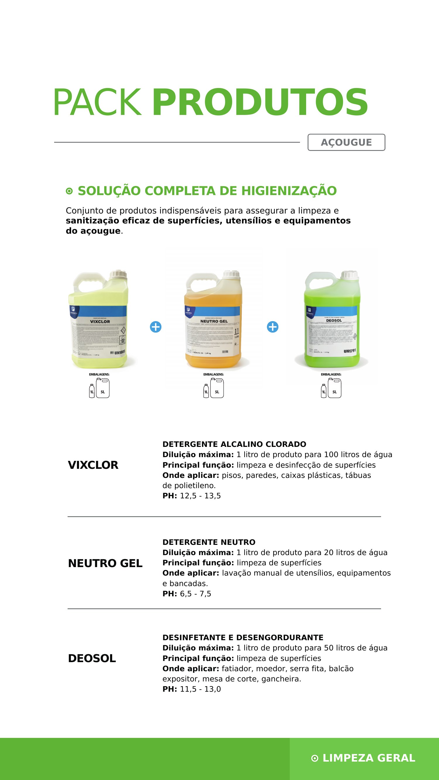 Pack açougue