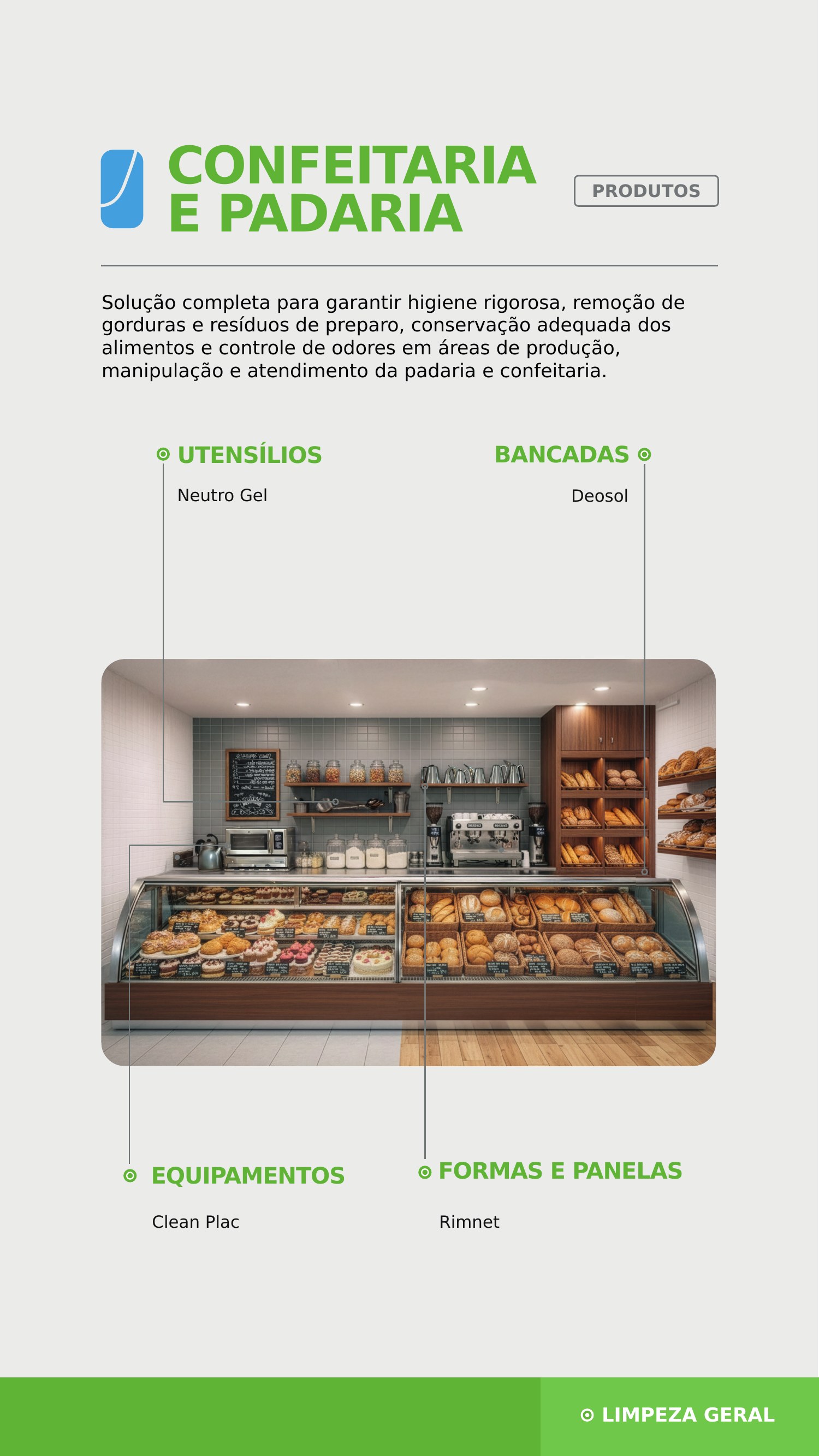 Confeitaria e padaria